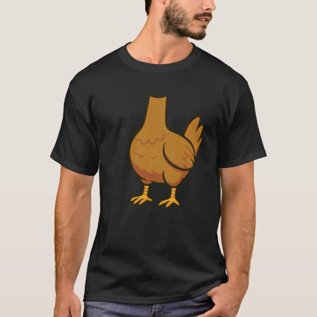 T-shirt Costume d'animal de poulet (Devant)