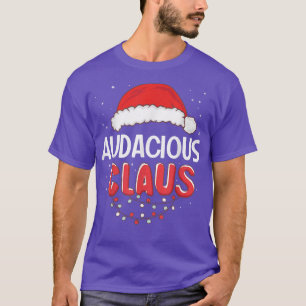 T-shirt Costume d'appariement de Noël Audacieux au Père No