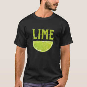 T-shirt Costume d'appariement du groupe Halloween Lime Wed