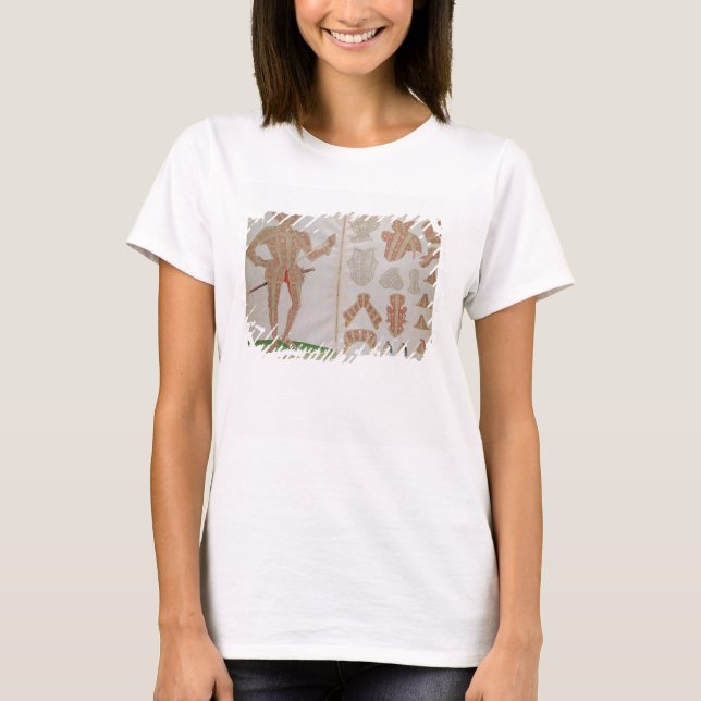 T-shirt Costume d'armure pour le comte de Cumberland (Devant)