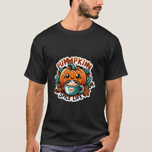 T-shirt Costume d'automne citrouille Spice Life Funny 2024 (Devant)