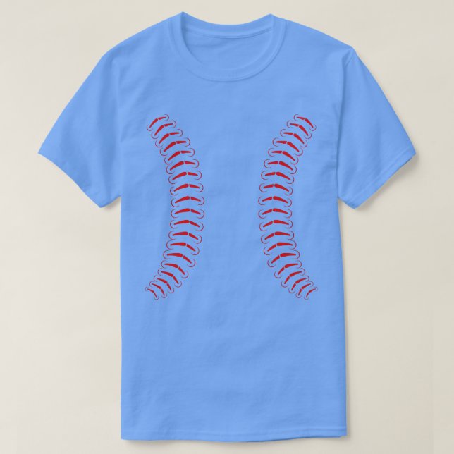 T-shirt Costume De Bal De Baseball (Design devant)