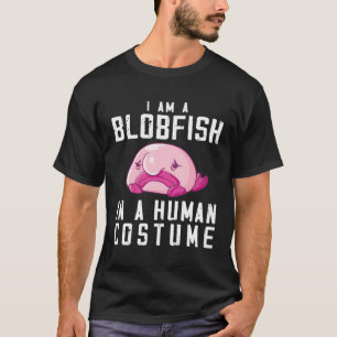 T-shirt Costume de Blobfish - Vilain Boule Poisson Visage 