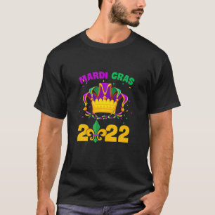 T-shirt Costume de bouffon Mardi Gras 2022 pour enfants fi