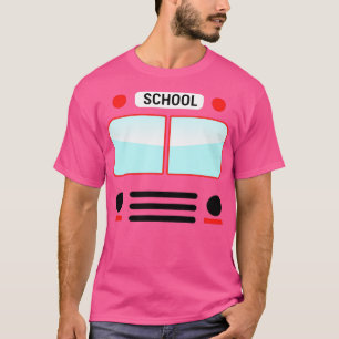 T-shirt Costume de bus scolaire Costume d'Halloween Idéal