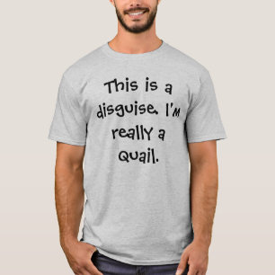 T-shirt Costume de cailles
