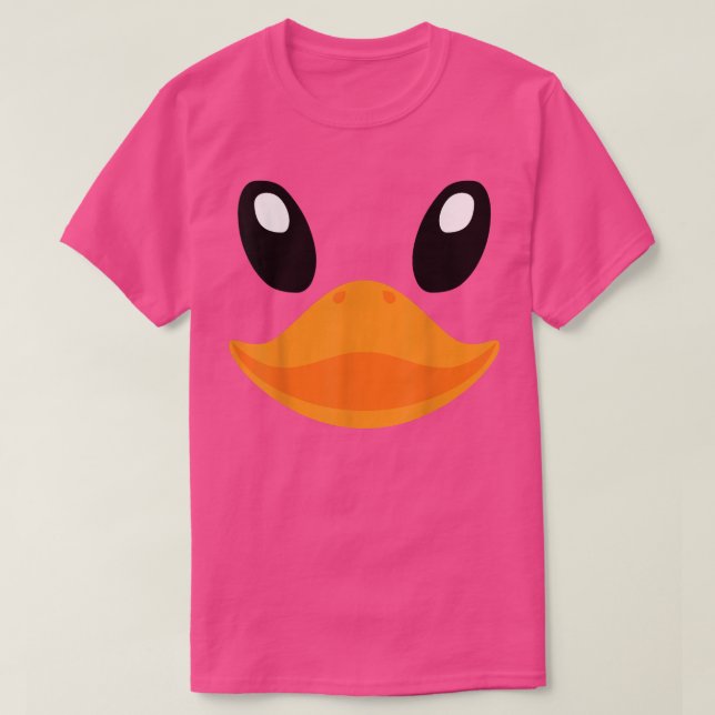 T-shirt Costume de canard en caoutchouc amusant pour enfan (Design devant)