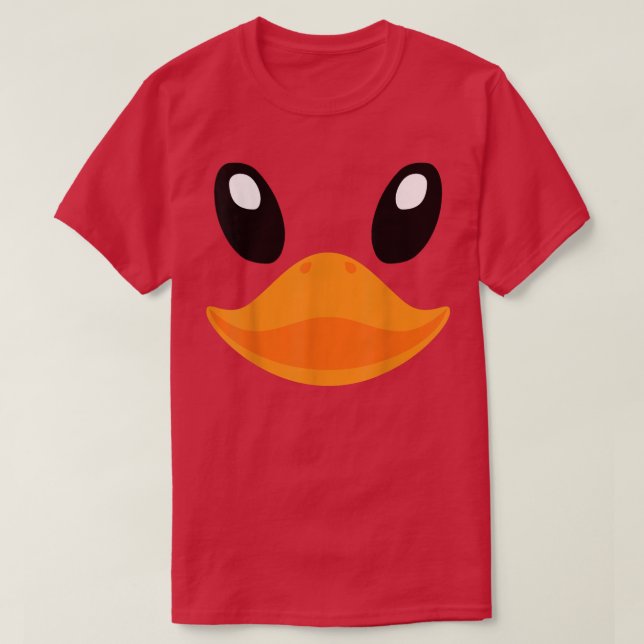 T-shirt Costume de canard en caoutchouc amusant pour enfan (Design devant)