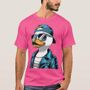 T-shirt Costume de canard en caoutchouc cool Gangster Styl