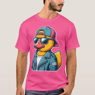 T-shirt Costume de canard en caoutchouc cool Gangster Styl