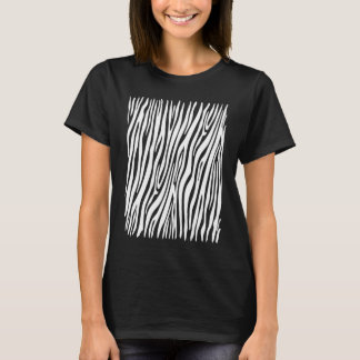 T-shirt Costume de Carnaval à motif zèbre rayures zébrées