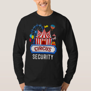 T-shirt Costume de carnaval de sécurité Circus Carny Perso