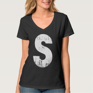 T-shirt Costume de carnaval d'Halloween de tamia Lettre S