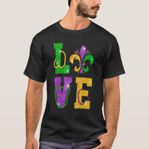 T-shirt Costume de Carnaval Mardi Gras Parties scintillant