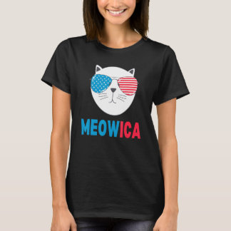 T-shirt Costume de chat du 4 juillet 2022 Meowica Hommes F