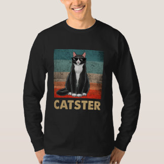 T-shirt Costume de chat Gangster Chat Papa Gangster Chat