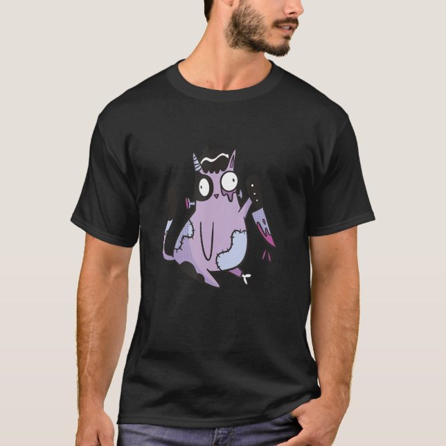 T-shirt Costume de chat Kitten Halloween Carnival Zombie (Devant)