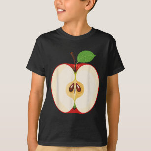 T-shirt Costume de chemise rouge pour hommes et femmes adu
