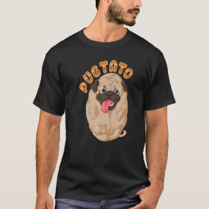 T-shirt Costume de chien Pugtato Pug Patate Meme Hommes & 