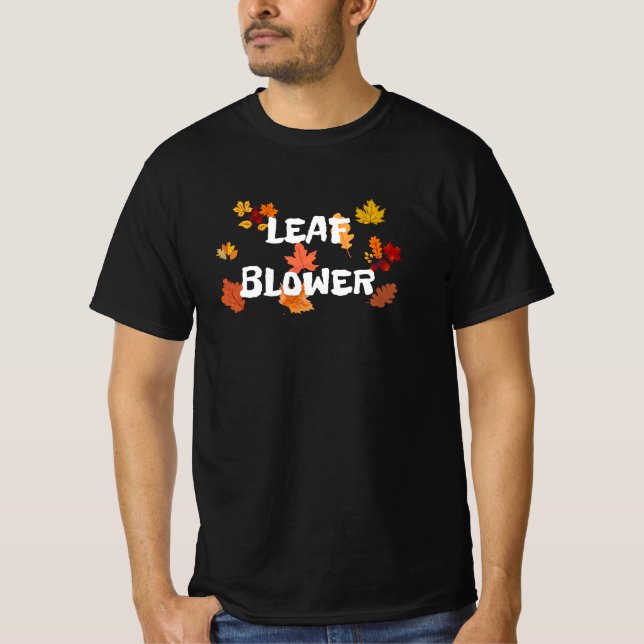 T-shirt Costume de chute de souffleur de feuilles (Devant)