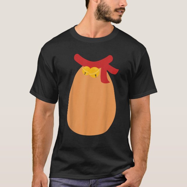 T-shirt Costume de corps de renne   (Devant)