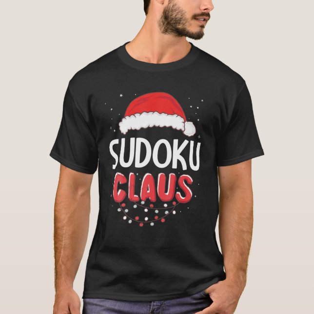 T-shirt Costume de correspondance de Noël du Père Noël Sud (Devant)