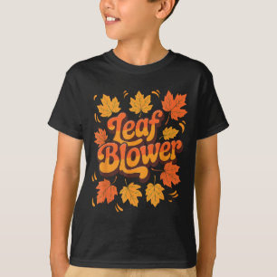 T-shirt Costume de couple drôle d'automne souffleur de feu