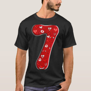 T-shirt Costume de couple Duo 67 Mème Six Sept Numéro 7 Va