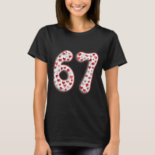 T-shirt Costume de couple duo 67 Mème Six Sept Saint-Valen