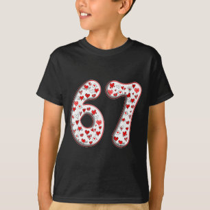 T-shirt Costume de couple duo 67 Meme Six Seven Saint-Vale