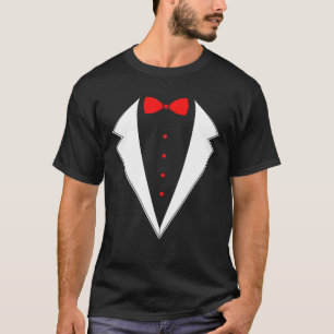 T-shirt Costume de Cravate mardi Gras Bow amusant
