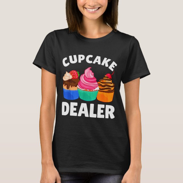 T-shirt Costume de Cupcake Cool pour hommes femmes Cuisson (Devant)