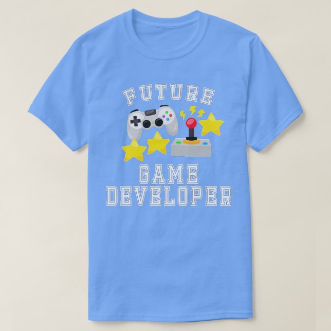 T-shirt Costume de développeur de jeux pour adultes et enf (Design devant)