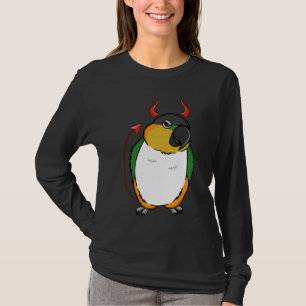 T-shirt Costume de diable effrayant Parrot I Caique à tête