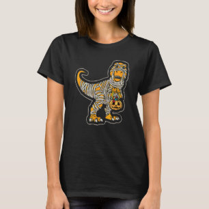 T-shirt Costume de dinosaure Rex momie Citrouille Hallowee