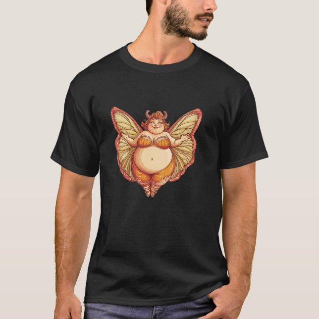 T-shirt Costume de fée grassouillette séduisante (Devant)