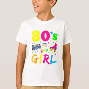 T-shirt Costume de fête d'anniversaire de fille des années