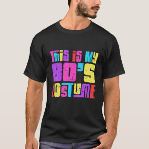 T-shirt Costume De Fête Des Années 80 Pour Boombox Lover M