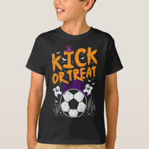 T-shirt Costume de football Halloween Kick Or Treat Footby