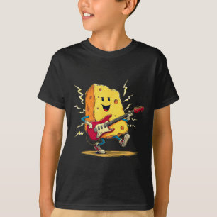 T-shirt Costume de fromage de guitare électrique pour les