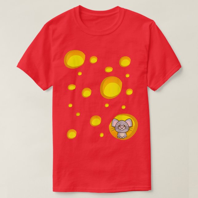 T-shirt Costume    de fromage suisseCostume d'Halloween  (Design devant)