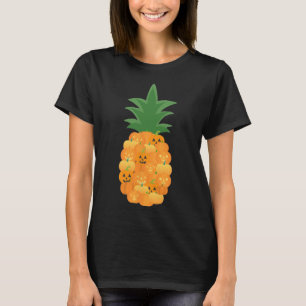 T-shirt Costume De Fun Citrouille Pour Amateur D'Ananas