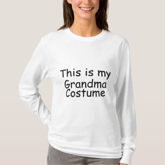 T-shirt Costume de grand-maman