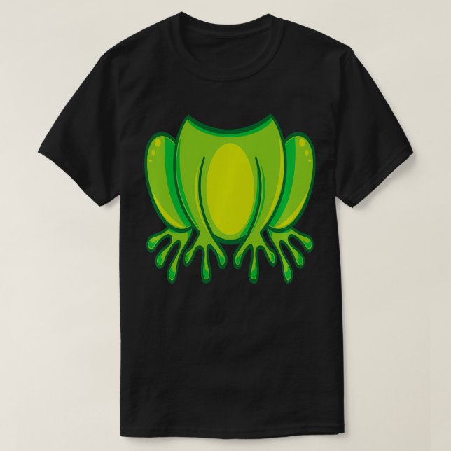 T-shirt Costume de grenouille Drôle Halloween Grenouille L (Design devant)