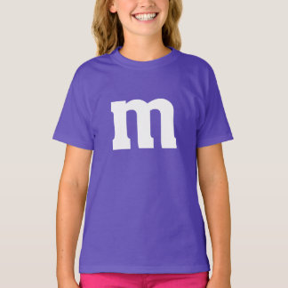 T-shirt Costume de groupe M et M pour enfants déguisement