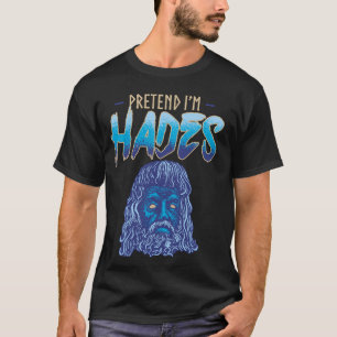 T-shirt Costume de Hadès, dieu grec antique de la mytholog
