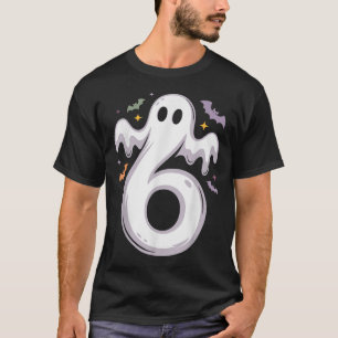 T-shirt Costume de Halloween drôle de mème de fantôme 6 De