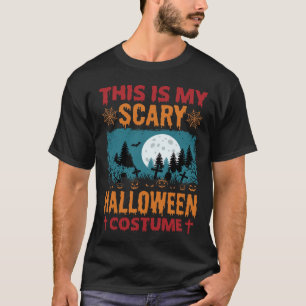 T-shirt Costume de Halloween drôle et effrayant Graphique