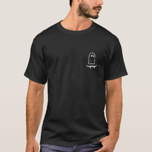 T-shirt Costume de Halloween paresseux de planche à roulet