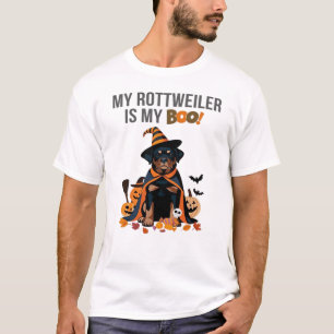 T-shirt Costume de Halloween pour Rottweiler Mon Rottweile